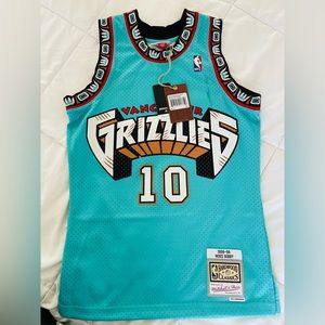 New Mitchell And Ness Memphis Grizzlies Mike Bibby Jersey  (small)